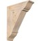 Ekena Millwork Traditional Traditional Smooth Bracket, Douglas Fir, 5 1/2"W x 20"D x 24"H BKT06X20X24TRA01SDF - alternate 1